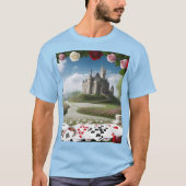 T-shirt Le château à travers le portail Wonderland (Devant)
