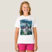 T-shirt Le château de Bran (Devant entier)