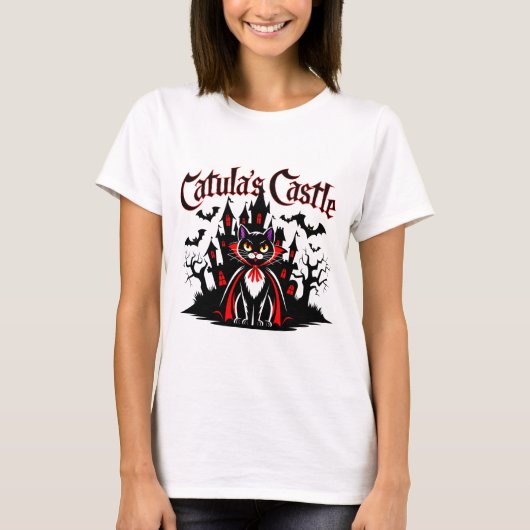 T-shirt Le château de Catula (Devant)