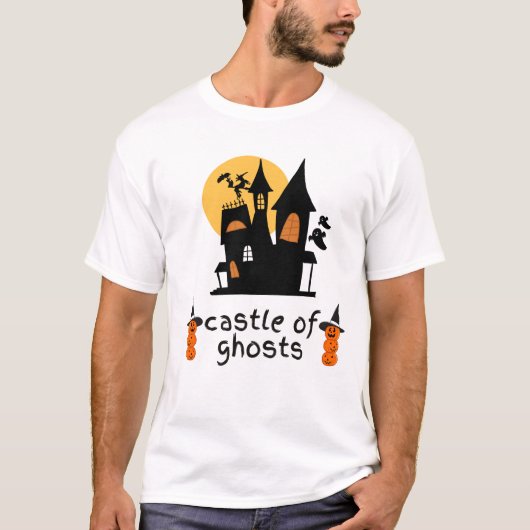 T-shirt Le château de Ghosts (Devant)