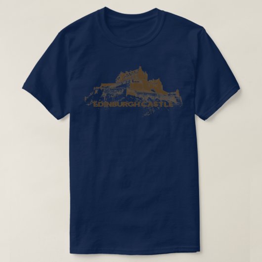 T-shirt Le château d'Édimbourg (Design devant)