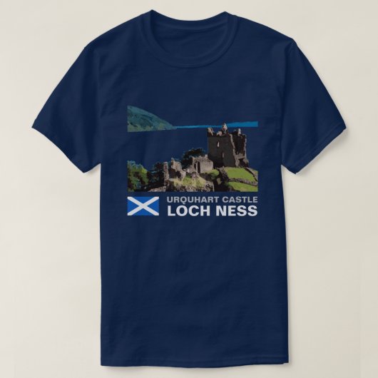 T-SHIRT LE CHÂTEAU D'URQUHART (Design devant)