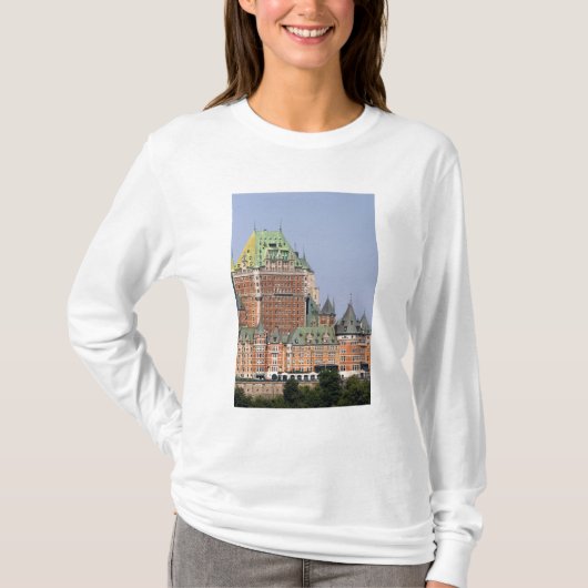 T-shirt Le château Frontenac à Québec, Canada. (Devant)