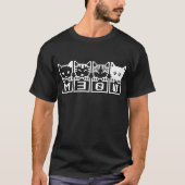T-SHIRT LE CHATS M30W 8 BITS (Devant)