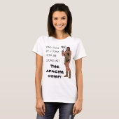 T-SHIRT LE CHEF D'APACHE, OMS A VOLÉ LE BISCUIT DU… (Devant entier)