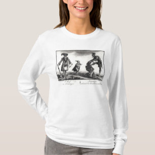 T-shirt Le chef des sauvages raclant son ennemi