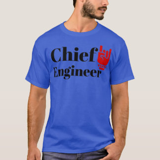 T-shirt Le chef mécanicien