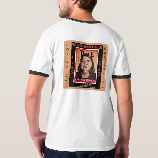 T-shirt Le chef Wilma Mankiller - (Dos entier)
