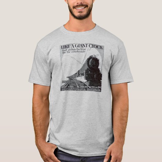 T-shirt Le chemin de fer Broadway de la Pennsylvanie a (Devant)