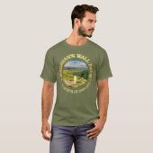 T-shirt Le chemin du mur d'Hadrien (Devant entier)