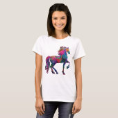 T-shirt Le Cheval Brodé (Devant entier)