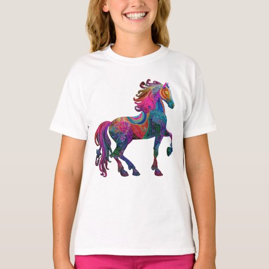 T-shirt Le Cheval Brodé (Devant)