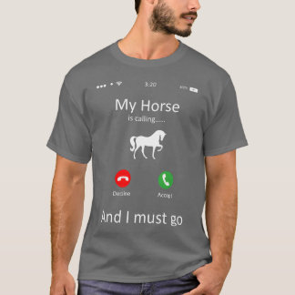 T-shirt Le Cheval Est Drôle