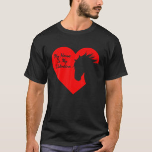 T-shirt Le Cheval Est Ma Saint Valentin, La Fantastique Sa