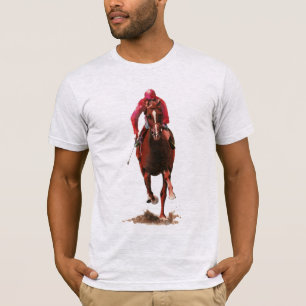 T-shirt Le cheval et le jockey