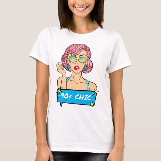 T-shirt Le chic des années 90 (Devant)