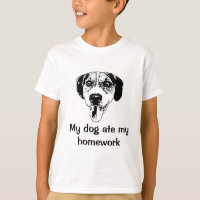 Le chien a mangé le tee - shirt de mes enfants de
