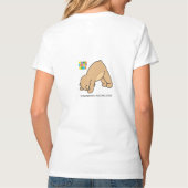 T-shirt Le chien ascendant d'ours de nounours de (Dos)