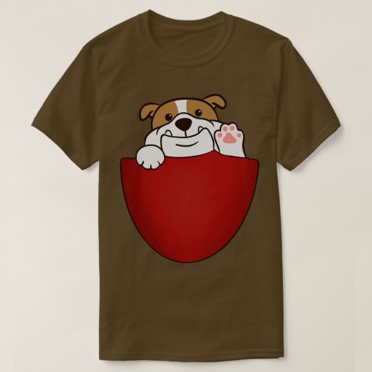 T-shirt Le chien dans l'oeuf 2 (Design devant)
