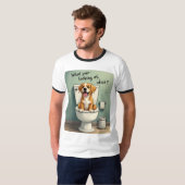 T-shirt Le chien gâté (Devant entier)