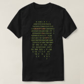 T-shirt Le Chiffrement De Hacker Informatique Est Un Progr (Design devant)