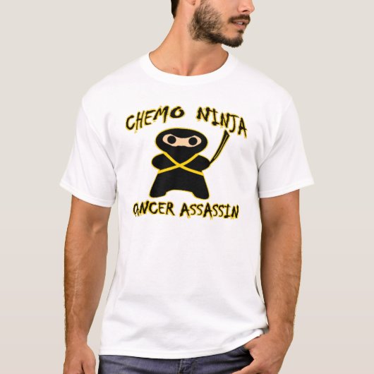 T-shirt Le chimio Ninja aime Pittsburg (Devant)
