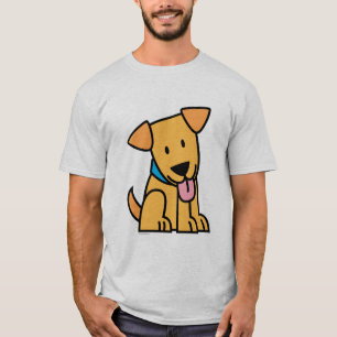 T-shirt Le chiot de labrador retriever reposent le chiot