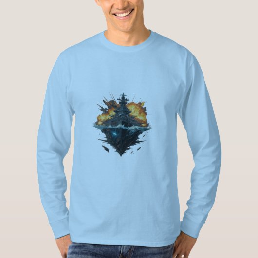 T-shirt Le choc des Titans : Des vengeurs en haute mer (Devant)