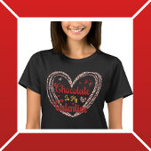 T-shirt Le chocolat est ma Saint Valentin