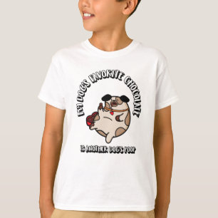 T-SHIRT LE CHOCOLAT PRÉFÉRÉ DE MON CHIEN EST UN AUTRE C