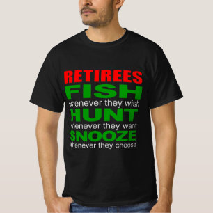 T-shirt Le choix du retraité