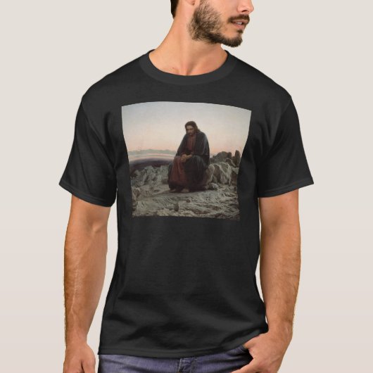 T-shirt Le Christ dans le désert (Devant)