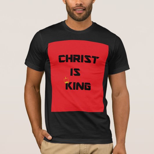 T-shirt Le Christ est le Roi Shirt (Devant)
