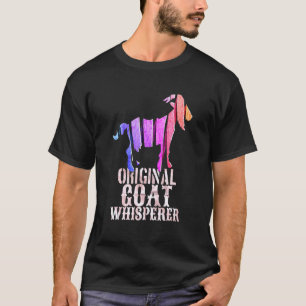 T-shirt Le chuchoteur de chèvres original éleveur de chèvr
