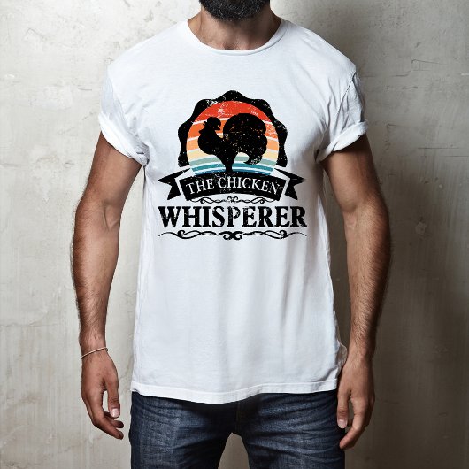 T-shirt Le Chuchoteur de Poulets Drôle