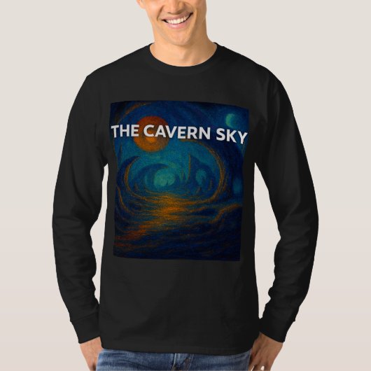 T-shirt Le ciel de la caverne plein devant (Devant)