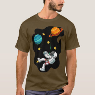 T-shirt Le Ciel De L'Astronaut D'Escalade Rocheuse Est La 