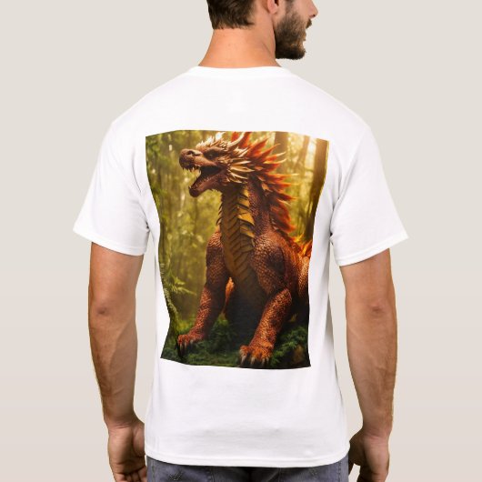 T-shirt Le ciel du dragon (Dos)