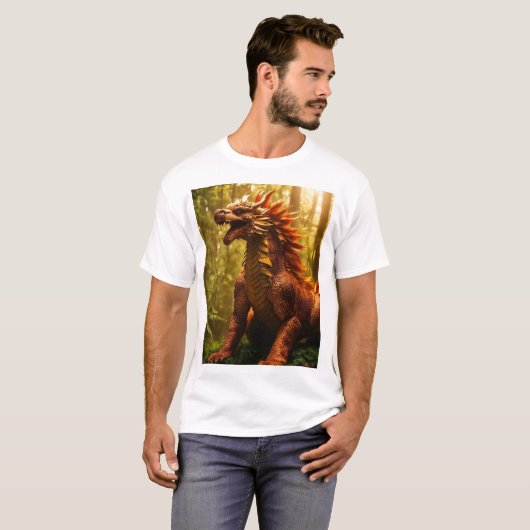 T-shirt Le ciel du dragon (Devant entier)
