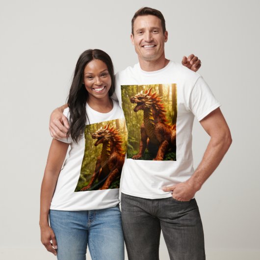 T-shirt Le ciel du dragon (Unisexe)