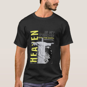 T-shirt Le ciel est mon trône - Desi chrétien inspirant