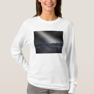 T-shirt Le ciel nocturne d'une planète étrangère