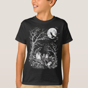 T-shirt Le cimetière Nevermore
