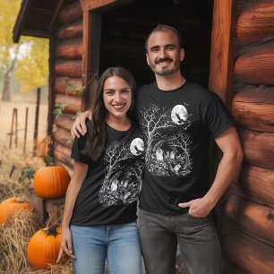 T-shirt Le cimetière Nevermore
