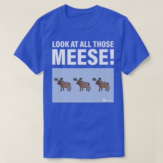 T-shirt Le Cinémathèque Regarde Toutes Ces Meese (Design devant)