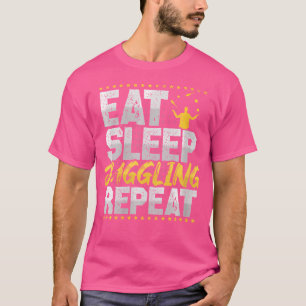 T-shirt Le Cirque Rétro Répétitif de Jongleurs Hommes