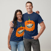 T-shirt Le Citrouille d'Halloween face à l'horreur orthodo (Unisexe)