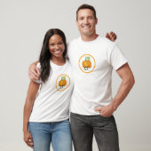 T-shirt Le citrouille heureux (Unisexe)