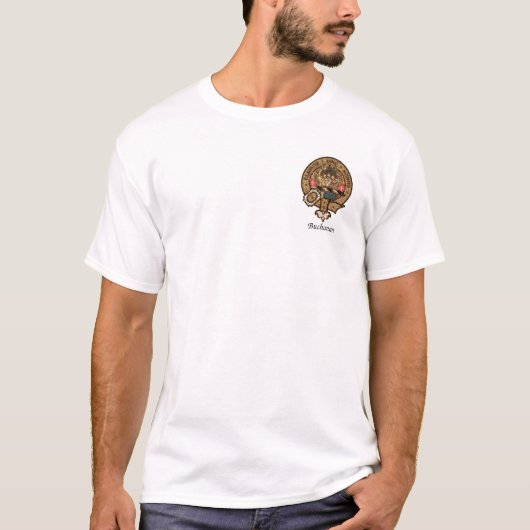 T-shirt Le clan de Buchanan Crest (Devant)