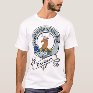 T-shirt Le clan de Davidson Badge